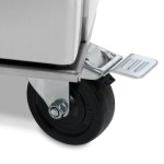 Καταψύκτης 1400L 6 ρυθμιζόμενα ράφια 2/1 GN με ρόδες MAX-09400025